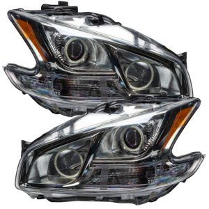 Nissan Maxima Headlight Assemblies - ORACLE Lighting - SMD, ColorSHIFT - Chrome - `09-`13